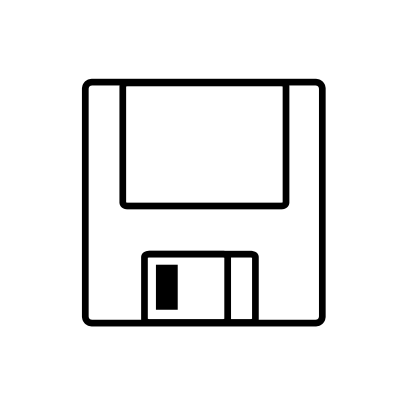 Download free computer record floppy icon